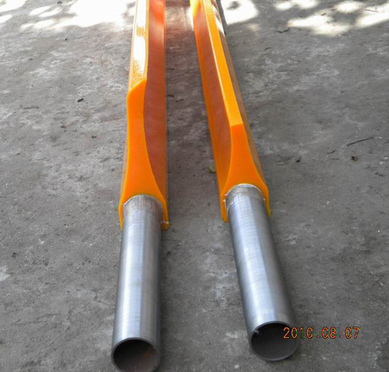 HX聚氨酯清扫器刮板段面图