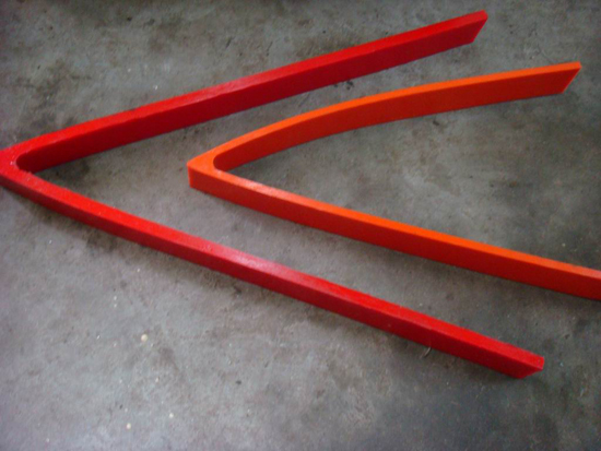 聚氨酯分煤空段刮板