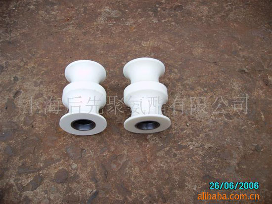 铝合金包胶输送滑轮