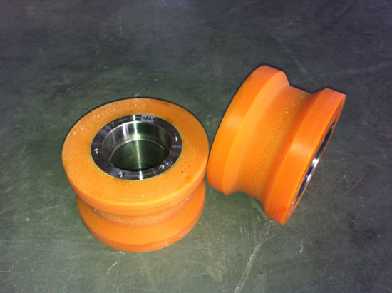 输送线用包胶轮