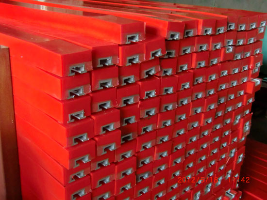 聚氨酯缓冲排条（内镶铝件）