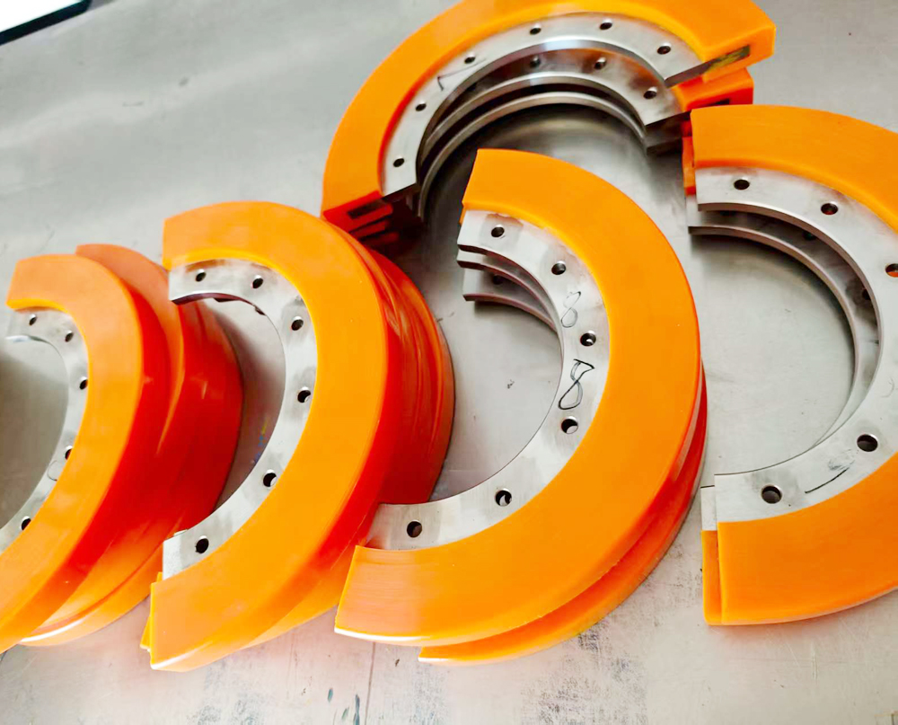 不锈钢包胶滚轮